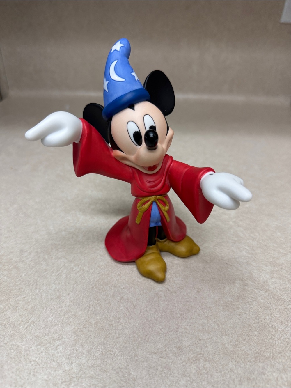 Mickey Mouse Fantasia  Figurine with Blue Hat